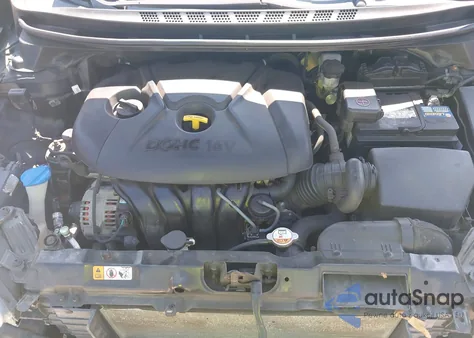 2014 Hyundai Elantra Limited from USA, damaged, VIN 5NPDH4AE3EH541453